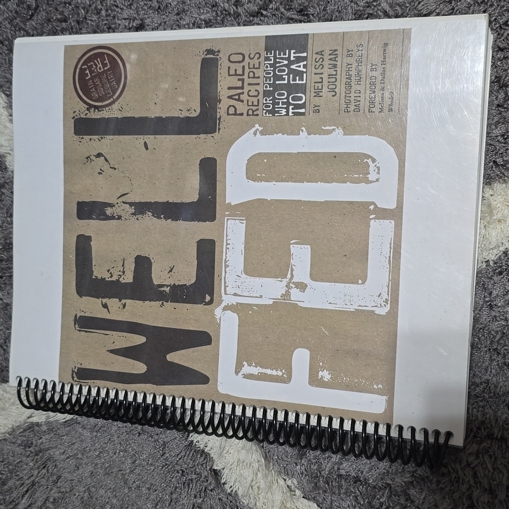 Well Fed Paleo Recipe Book - Spiralbound